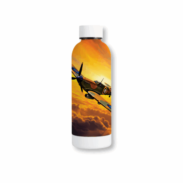 Supermarine Spitfire Soft Touch Double Walled Drinks Bottle