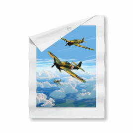 Supermarine Spitfire Tea Towel