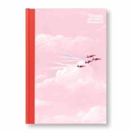 Red Hawk Two-Tone Notebook A5