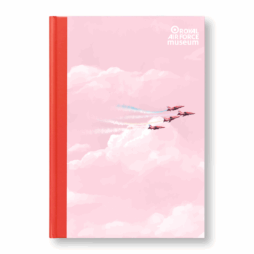 Red Hawk Two-Tone Notebook A5