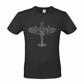 Personalised Spitfire Short Sleeved T-Shirt – Coloured