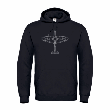 Personalised Spitfire Adult Pullover Hoodie