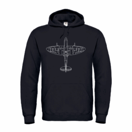 Personalised Spitfire Adult Pullover Hoodie