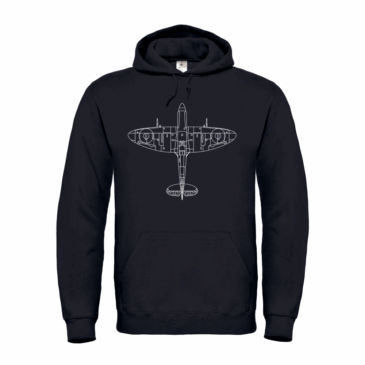 Personalised Spitfire Adult Pullover Hoodie