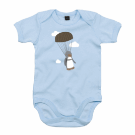 Personalised Percy The Penguin Baby Bodysuit