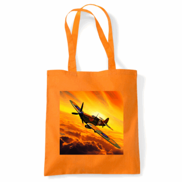 Supermarine Spitfire Cotton Tote Bag