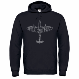 Personalised Spitfire Adult Pullover Hoodie
