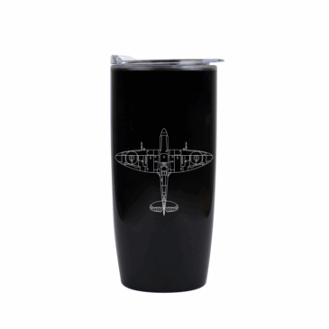 Personalised Spitfire Double Walled Drinks Tumbler