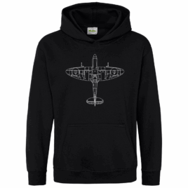 Personalised Spitfire Kids Hoodie