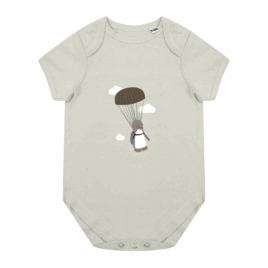 Personalised Percy The Penguin Baby Bodysuit