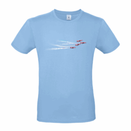 Personalised Red Hawk Cotton T-Shirt