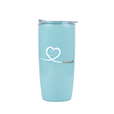 Personalised Captain of my Heart Double Walled Drinks Tumbler