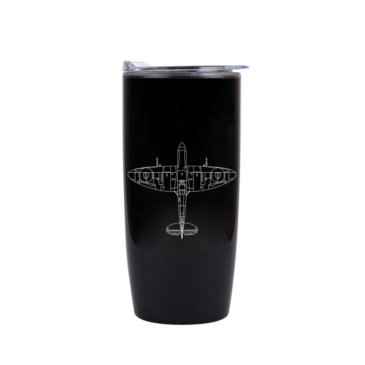 Personalised Spitfire Double Walled Drinks Tumbler