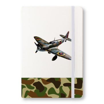 Personalised Spitfire Supermarine Notebook