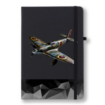 Personalised Spitfire A5 Notebook