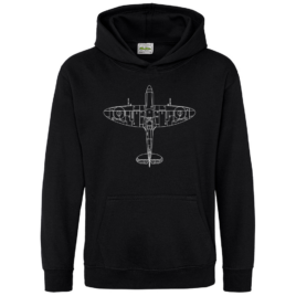 Personalised Spitfire Kids Hoodie