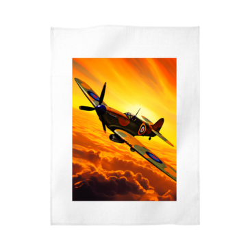Supermarine Spitfire Tea Towel
